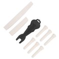 thumbnail image 4 of Kit de Broche de Pont de Guitare Folk Os Selle Écrou Clou Extracteur Accessoires Instrument de Musique, 4 of 14