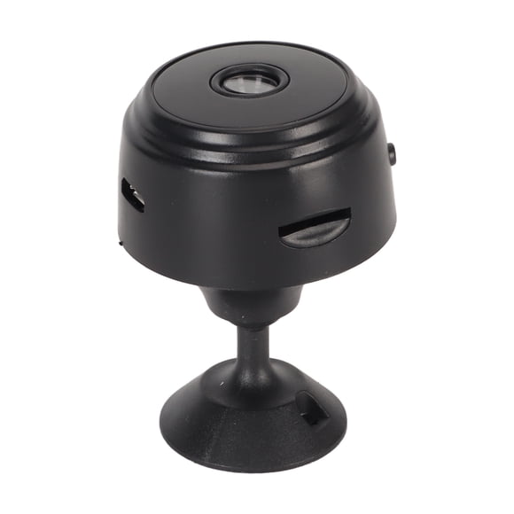 WiFi Securtiy Camera, Strong Magnet 1080P HD Multifunction Home Security Cameras Mini Motion Detection for Pet for Nanny for Office Black