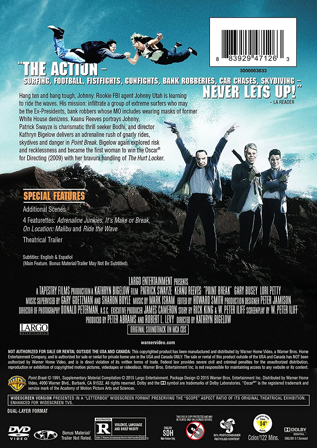 Warner Bros. Point Break (1991)