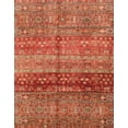 thumbnail image 1 of Ahgly Company Indoor Rectangle Abstract Orange Abstract Area Rugs, 5' x 7', 1 of 6