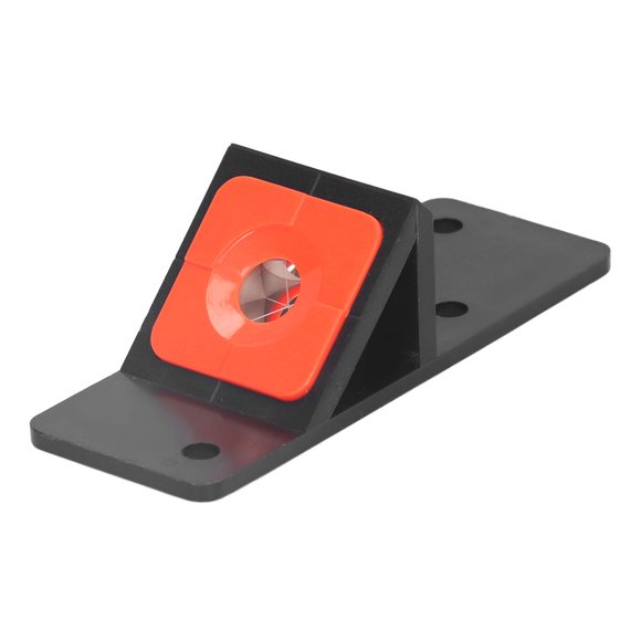 Total Station Prism, 25.4mm Effective Diameter Easy Installation Survey Prism Tool Reflection Optical Glass ABS Clear Standard Design For Measurement