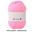 thumbnail image 3 of Birdeem Colorful Hand Knitting 25G Knitting Crochet Milk Soft Baby Cotton Wool Yarn, 3 of 9