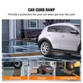 thumbnail image 2 of KFFKFF Ramp for Curbs, Rubber Material with 2.6" Elevation, Robust 33069 lbs Load Bearing Capacity, Threshold Bridge for Loading Dock Garage Sidewalk, Comprehensive Full Ramp Set, 2 of 9