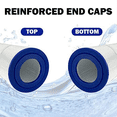 thumbnail image 2 of Spa Filter C-4326, FC-2375, PRB25-IN, 303909, M-4326, 8172500, R173429, 5X13 Inline Hot Tub Filter, Pool Filter,2 PCS, 2 of 6