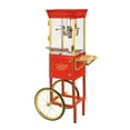 thumbnail image 1 of Nostalgia CCP510 Professional Vintage Popcorn Cart, 8oz, Red, 1 of 7