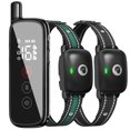 thumbnail image 1 of Heaflex Collier d'Entraînement pour Chien avec Télécommande - 3 Modes de Sécurité (Biping, Vibration, Choc Électrique), Portée de 2600 Pieds, Rechargeable, Récepteur Étanche, Petits à Grands Chiens (Noir) - Deux Ensembles de Colliers, 1 of 5