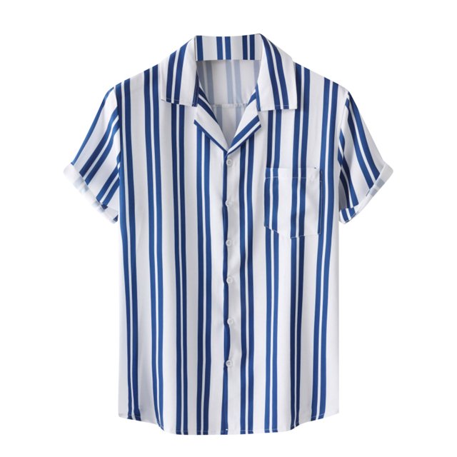 Birdeem Nouvelle Mode Décontractée Chemise à Carreaux Col Rabattu Manches Courtes Blouse & Chemise