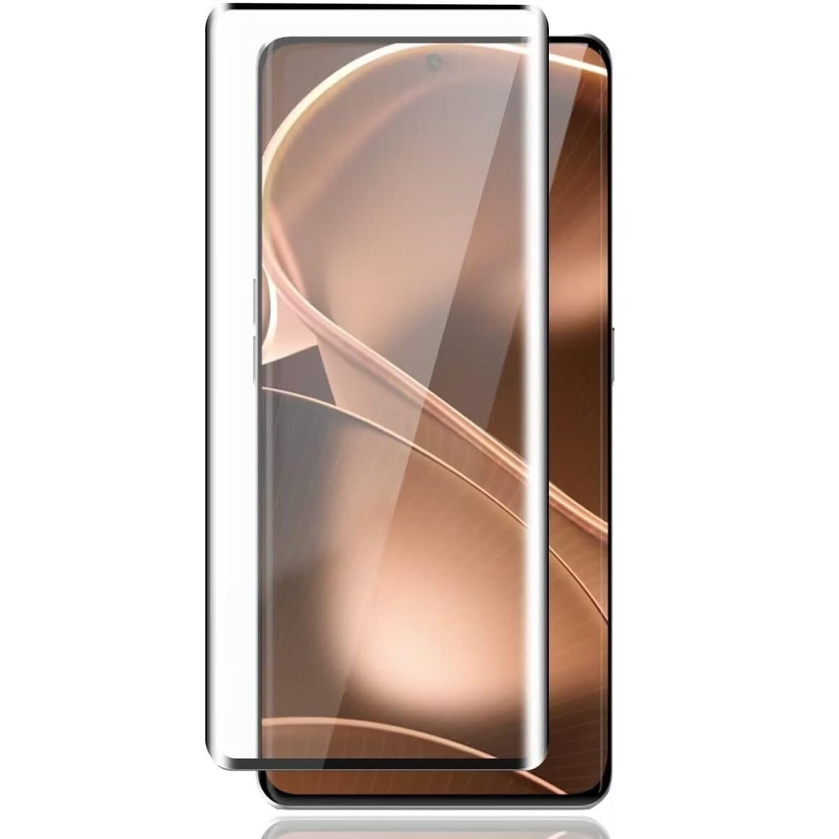 [PST] Motorola Moto Edge 2025 Full Cover Screen Protector, Full Coverage Tempered Glass Screen Protector with Case Friendly & Bubble Free