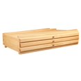 thumbnail image 3 of KLKCMS Artist Supply Storage Box Portable Art Storage Box for Brushes Pastel Pencil 3 Drawer, 3 of 9
