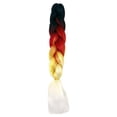 thumbnail image 1 of Gradient Color Women Braid Hair Large Braiding Hair Wigs High Temperature Fiber Synthetic Hair Extensions, 1 of 1
