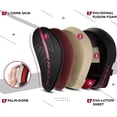 thumbnail image 4 of RDX Focus Boxing Punch Mitts, Punching target, Punching pad Maya Hide Leather Training Pads, Silver, 4 of 8