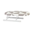 thumbnail image 3 of Tnarru Foldable Ironing Board Ironing Table Folded Practical Compact Tabletop Iron Board Small Ironing Board for Apartment Home Dorm Lattice, 3 of 8