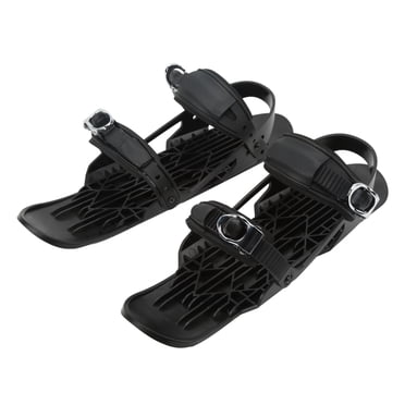 Mini Patins de Ski, Boucle Métallique Portable Mini Planche à Neige Fixation Ajustable pour Compétition pour Adultes