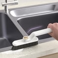 thumbnail image 2 of Multifunctional Ceramic Tile Rotating Brush - Hard Bristled Two-In-One for Kitchen Cleaning No Dead Ends, 2 of 6