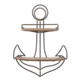 thumbnail image 1 of Danya B FHB626 Anchor Wall Shelf, 1 of 1