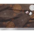 thumbnail image 2 of Soimoi Poly Georgette Fabric Mandala Decorative Print Sewing Fabric Yard 42 Inch Wide, 2 of 3