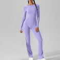 thumbnail image 1 of LSLJS Spring and Fall Tight Waistband Sleeveless Neck Long Jumpsuit, 1 of 8