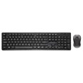thumbnail image 3 of BlueDiamond Connect Combo Wireless Membrane Keyboard with 2.4 GHz Wireless technology Mouse - French Layout - Black, 3 of 4