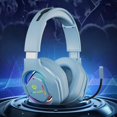 thumbnail image 4 of Rbaofujie Écouteurs Circum-Auriculaires Casque de Jeu Écouteurs de Jeu avec Microphone, 4 of 5