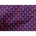 thumbnail image 4 of oneOone Cotton Poplin Fabric Floral Block Print Fabric By The Yard 56 Inch Wide, 4 of 4