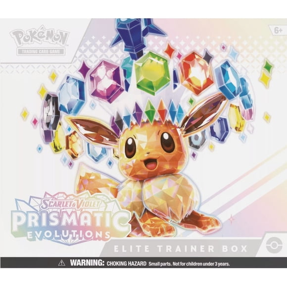 Pokémon Scarlet & Violet - Prismatic Evolutions Elite Trainer Box (ETB)