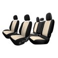 thumbnail image 1 of FH Group Neoprene Waterproof Custom Fit Car Seat Covers for 2020-2024 Jeep Gladiator Full Set Beige, 1 of 5