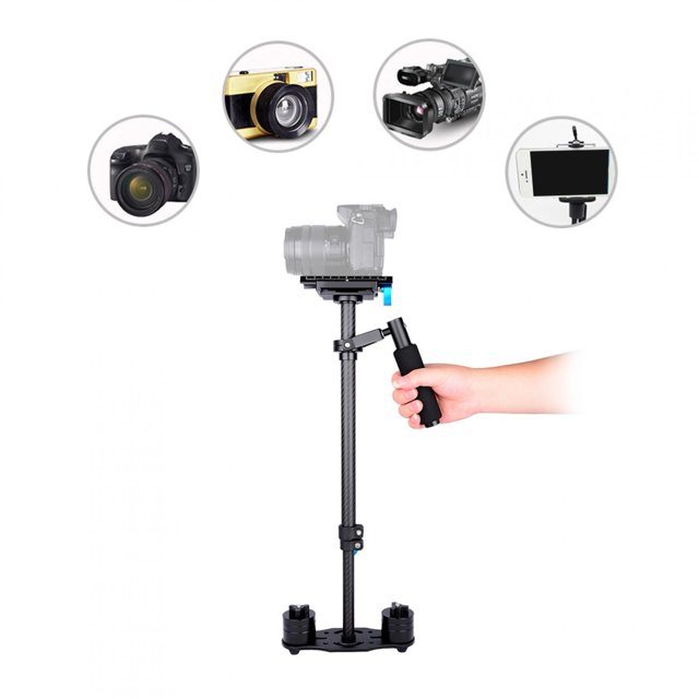 Handheld Stabilizer, DSLR Stabilizer, Carbon Fiber New Design For Outdoor Sports Camera Travel Photographers