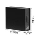 thumbnail image 3 of SuoKom Bed Sheet Set Organizer, Foldable Bed Sheet Organizer and Storage, Foldable Storage Box for Duvet Cover Set, Linen Closet Organizer for Bedding Clothes Blankets, 3 of 6