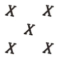 thumbnail image 1 of relayinert Durable And Rustproof Metal House Number Plaque Impeccable Door Decoration Easy To Install Metal Letters House Numbers B17--X 5Set, 1 of 6