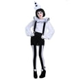 thumbnail image 1 of Vintage Pierrot Clown Costume for Women, 1 of 5