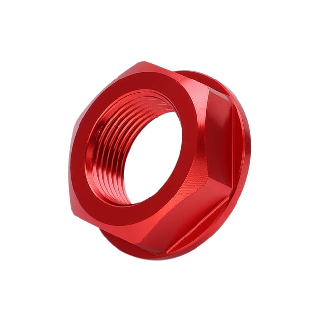Motorbike Wheel Axle Nut, CNC-Machined M22x1.5 Rear Wheel Axle Nut For Repair Gold,Green,Red,Blue