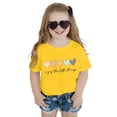 thumbnail image 4 of 2025 T-Shirts Graphiques Mignons pour Filles pour Adolescentes Col Rond Manches Courtes Coton Vêtements pour Filles Tee Été Décontracté T Vêtements Chemise, 4 of 4