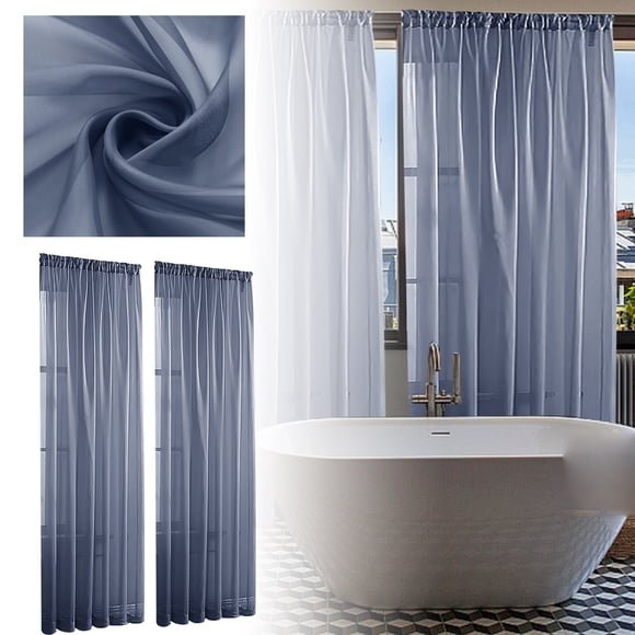 Transform Your Space With Our Elegant Solid Color Semi Sheer Curtains – Of Style And Privacy For Modern Homes! Noise Absorbing Curtains Curtain Out Sound Curtains Kids Window Curtain Out Thermal