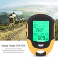 thumbnail image 3 of IPX4 Waterproof Multifunctional Altimeter, FR500 Multifunctional Hygrometer, Reliability for Climbing Travel Camping Hiking, 3 of 7
