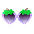 thumbnail image 1 of EYIIYE Lunettes de Soleil pour Enfants en Forme de Fraise pour Tout-Petites Filles, 1 of 3