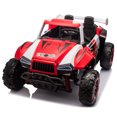 thumbnail image 4 of LISUEYNE 24V Two-Seater Kids Ride-On Electric Police Car with Parental Control, Four-Wheel Suspension, Megaphone, Power Display, Bluetooth, MP3, USB/TF, Music, LED Lights for Kids, Black, 4 of 6