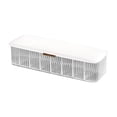 thumbnail image 2 of Liquidation, Plastic Cable Holder, 8-Compartment Data Organiser, Stackable Lid Design, for Electronics, Travel Office Use, Cable Management Box, Organised Charging Solution Hzhnb Your find, 2 of 9