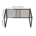 thumbnail image 3 of WLOELOEW Expandable Cabinet Storage Shelf Stackable Organizer Rack Saving Space For Kitchen Bathroom Pantry Coffee Countertop Home Office Desk Wardrobe Shoe Cabinet, 3 of 6