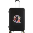 thumbnail image 1 of Luggage Cover Protective Covers Travel Luggage Scratch Proof Dust Cover Reusable Dust Cover Washable Butterfly Print Pattern 8butterfly letter Q M, 1 of 6