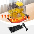 thumbnail image 4 of Leutsin Reptile Heating Pad,Waterproof Reptile Heat Pad Under Tank Terrarium with Temperature Control,Safety Adjustable Reptile Heat Mat for Turtle,Tortoise,Snakes,Lizard,Gecko, 4 of 8