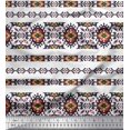 thumbnail image 1 of Soimoi Modal Satin Fabric Aztec Southwestern Print Fabric by Yard 42 Inch Wide, 1 of 3