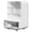White, variant on Étagère De Rangement Pour Papeterie,Cloison À 7 Treillis,Bureau En Dortoir,Boîte De Rangement De Bureau,Organisateur De Cosmétiques,Compact,Peu Encombrant,Pour Étudiants,Maison,Bureau