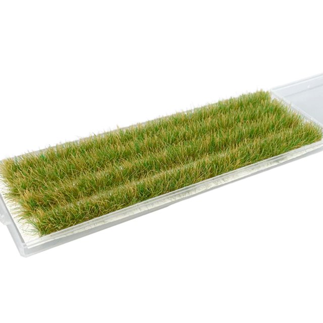 1:87 Herbe Miniature Bandes d'Herbe Modèle Décor Fait Main pour Jardin B