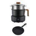 thumbnail image 3 of Cuiseur Électrique Portable à Chauffage Rapide avec Protection contre la Surchauffe et Poêle à Frire, 3 of 8