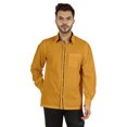 thumbnail image 1 of Bestman Solid Formal Shirt For Mens Button Down Shirt Front Patch Pocket Office Wear, 1 of 7