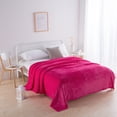 thumbnail image 2 of Home Kitchen Bathroom Textile Deals!Pcksrro Soft Microfiber Flannel Blankets For Couch Bed Sofa Warm For All Seasons, 2 of 2