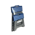 thumbnail image 3 of Homeworks 2-Pack Folding Step Stools, 11 in Plastic Stools with Carry Handle and Non-Slip Surface, 3 of 5
