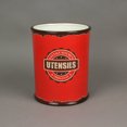 thumbnail image 4 of Antiqued Finish Ceramic Crock Kitchen Utensil Holder 8 Inches High, 4 of 5