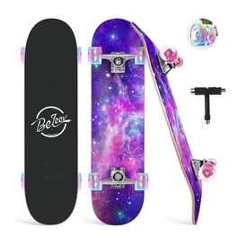 Fingerboard Bois D'Érable 5 Couches - Planche à Doigts Pro Avec Accessoires, Anti-dérapant - Cadeau Skate Intérieur Adulte Enfant