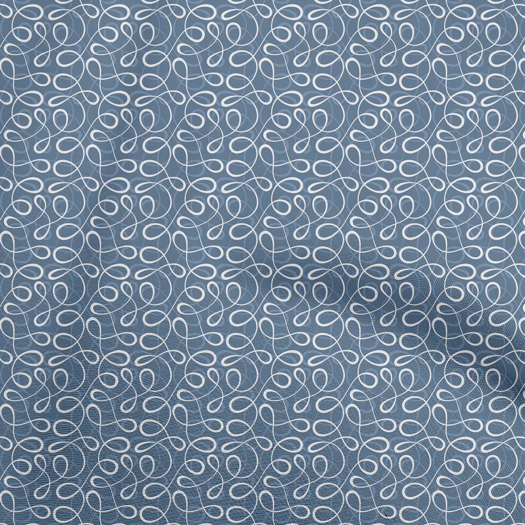 oneOone Velvet Blue Fabric Abstracts Fabric For Sewing Printed Craft Fabric By The Yard 58 Inch Wide